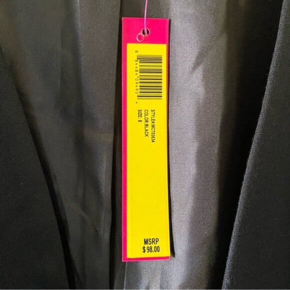 NWT Catherine Malandrino Women's Open-Front Jacket Size 6 - Picture 5 of 7